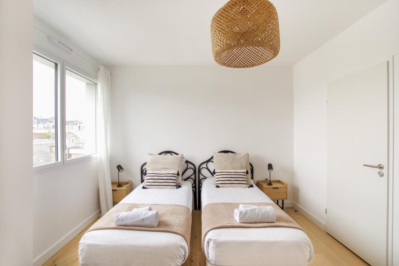 L'Air - Elegant 2 Chambres Avec Loggia Dans Residence De Haut Standing Rennes Dış mekan fotoğraf